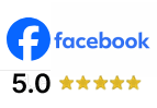 Highly rated by customers on Facebook